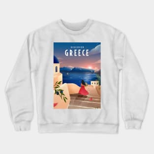 Discover Greece 2 Crewneck Sweatshirt